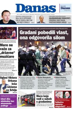 Danas - broj 8682, 7. jul 2021.