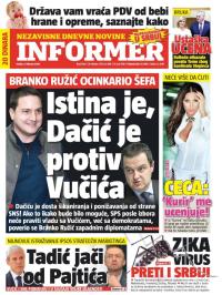 Informer - broj 1143, 3. feb 2016.