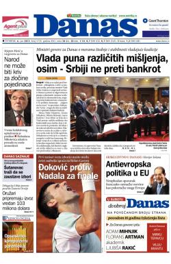 Danas - broj 5729, 6. jun 2013.
