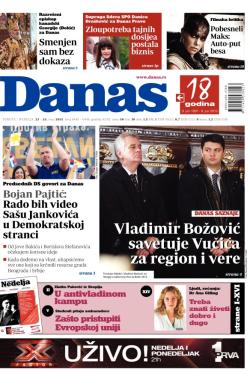 Danas - broj 6445-6446, 23. maj 2015.