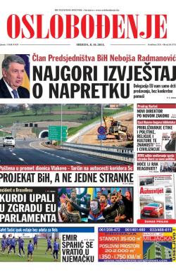 Oslobođenje - broj 24.372, 8. okt 2014.