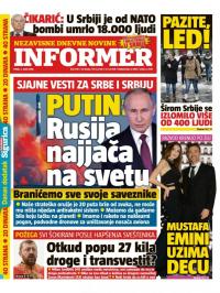 Informer - broj 1781, 2. mar 2018.