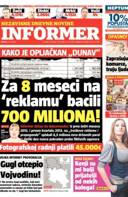 Informer - broj 348, 27. jun 2013.