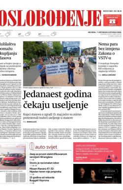 Oslobođenje - broj 26501, 7. okt 2020.