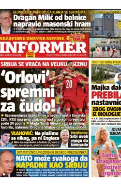 Informer - broj 3701, 15. jun 2024.