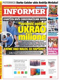 Informer CG - broj 1034, 24. sep 2015.