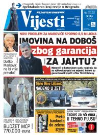 Vijesti - broj 6095, 16. mar 2015.