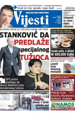 Vijesti - broj 6041, 21. jan 2015.