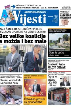 Vijesti - broj 6592, 1. avg 2016.