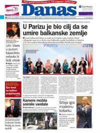 Danas - broj 6855, 6. jul 2016.