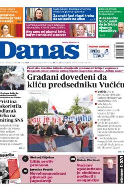 Danas - broj 9312, 27. maj 2023.