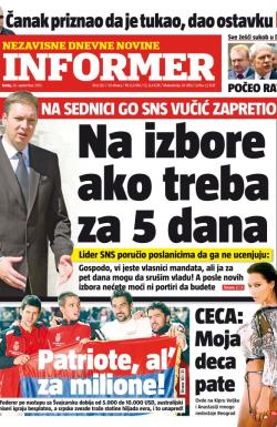 Informer - broj 120, 26. sep 2012.