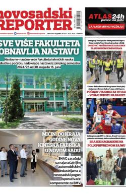 Novosadski reporter - broj 537, 30. maj 2025.