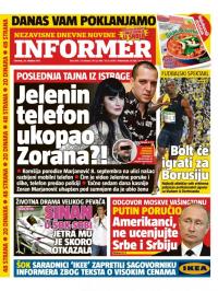 Informer - broj 1676, 26. okt 2017.