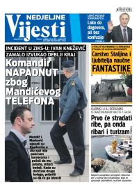 Vijesti - broj 5866, 27. jul 2014.