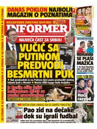 Informer - broj 1836, 9. maj 2018.