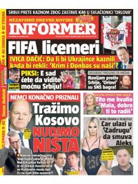Informer - broj 3229, 28. nov 2022.