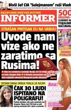 Informer - broj 684, 2. avg 2014.
