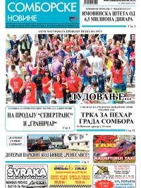 Somborske novine - broj 3180, 5. jun 2015.