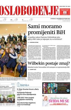 Oslobođenje - broj 25500, 21. nov 2017.