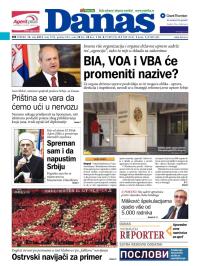 Danas - broj 5706, 14. maj 2013.