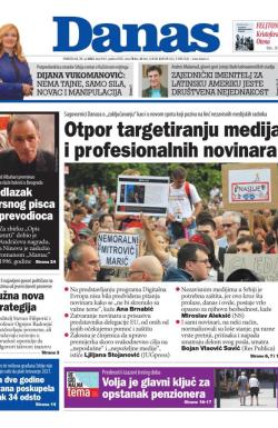 Danas - broj 9367, 31. jul 2023.