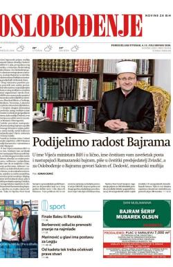 Oslobođenje - broj 25.004, 4. jul 2016.