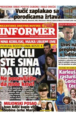Informer - broj 3375, 24. maj 2023.