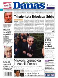 Danas - broj 5524, 13. nov 2012.
