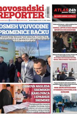 Novosadski reporter - broj 578, 13. mar 2026.