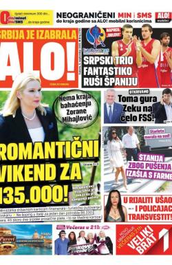 Alo - broj 2705, 5. sep 2015.
