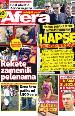 Afera - broj 187, 20. sep 2017.