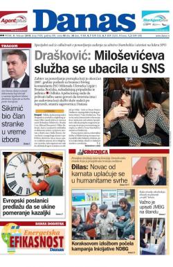 Danas - broj 7438, 9. feb 2018.