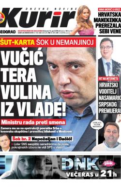 Kurir - broj 427, 14. apr 2015.