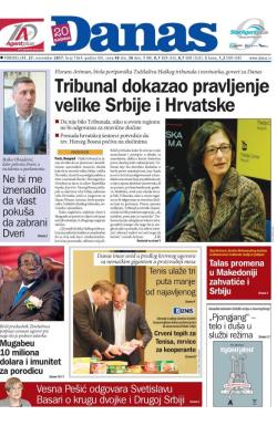 Danas - broj 7364, 27. nov 2017.