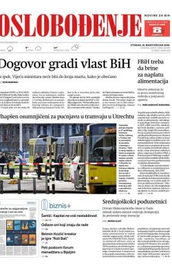 Oslobođenje - broj 25972, 19. mar 2019.