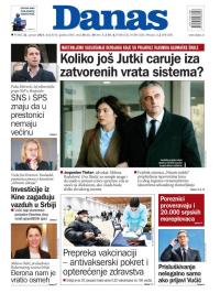 Danas - broj 8516, 22. jan 2021.