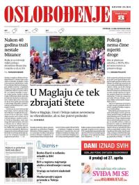 Oslobođenje - broj 25663, 8. maj 2018.