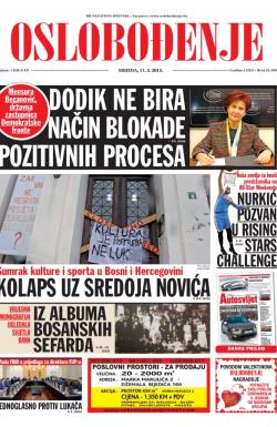 Oslobođenje - broj 24.498, 11. feb 2015.