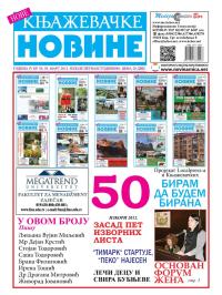 Nove knjaževačke novine - broj 50, 30. mar 2012.