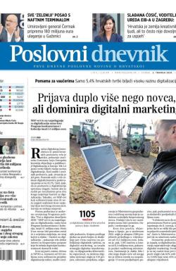 Poslovni Dnevnik - broj 5061, 2. apr 2024.