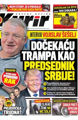 Kurir - broj 998, 13. nov 2016.