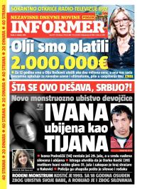 Informer - broj 737, 3. okt 2014.