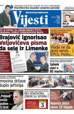 Vijesti - broj 6421, 10. feb 2016.
