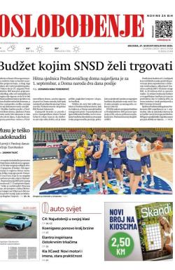 Oslobođenje - broj 27998, 27. avg 2025.