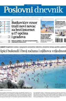 Poslovni Dnevnik - broj 5405, 19. avg 2025.
