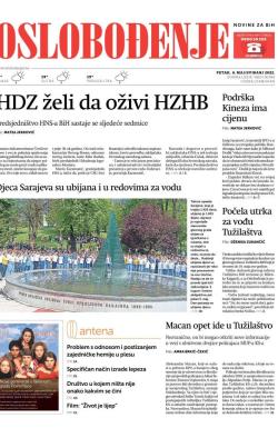 Oslobođenje - broj 26984, 6. maj 2022.