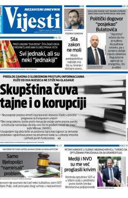 Vijesti - broj 9870, 22. okt 2025.