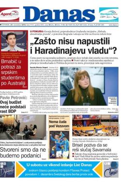 Danas - broj 7731, 29. nov 2018.