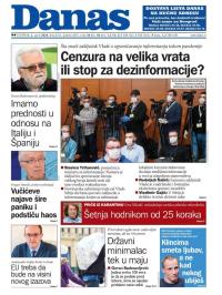Danas - broj 8221, 2. apr 2020.